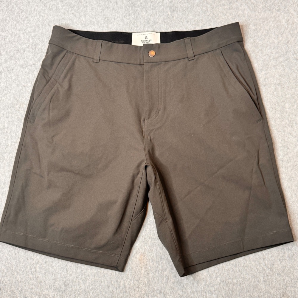 Reigning Champ Shorts Performance Stretch Golf Casual‎ Athletic Coaching Mens 33